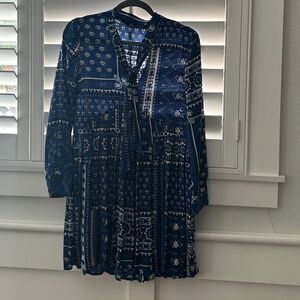 Zara bandana print dress